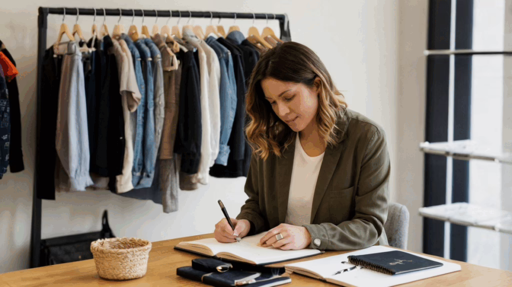 Starting steps to create a capsule wardrobe